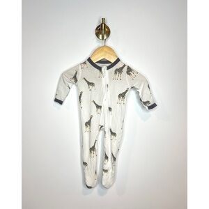 Kyte Baby Bamboo Giraffe Print Zippy